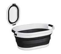 Relaxdays Panier à linge pliable