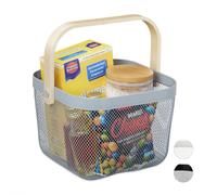 Relaxdays Panier de rangement avec poignée