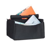 Relaxdays Panier en feutre journaux