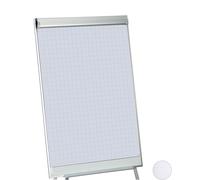 relaxdays Papier pour flipchart 50 feuilles