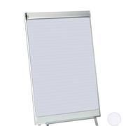 relaxdays Papier pour flipchart 50 feuilles