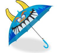 relaxdays Parapluie pour enfants "Monster