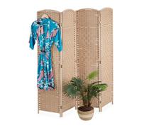 Relaxdays Paravent intérieur 4 parties