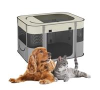 relaxdays Enclos pour chiots pliable intérieur & extérieur