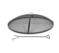 Relaxdays Pare-étincelles brasero