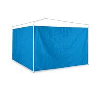 Relaxdays Paroi latérale tonnelle – Lot de 2 pour pavillon 3x2 m, imperméable, sans fenêtres, bleu