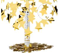 relaxdays Partypopper or 40 cm étoiles