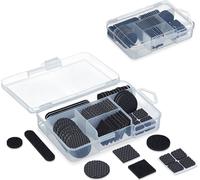 relaxdays Patins pour meubles feutre & EVA, paquet de 136 pièces