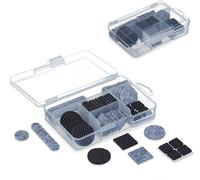 relaxdays Patins pour meubles feutre & EVA, paquet de 136 pièces