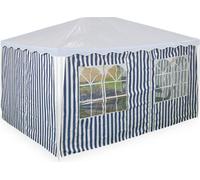 relaxdays Pavillon Parties latérales 3x4m 3er Set