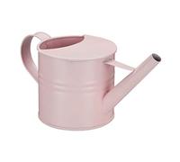 Relaxdays Petit arrosoir, 1,3 litres, pour Plantes d’intérieur, décoration, Design Vintage, nostalgique, métal, Rose