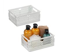 relaxdays Petite boîte pliante, set de 2 pièces