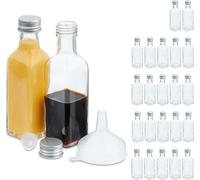 relaxdays Petites bouteilles en kit 100 ml