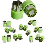 relaxdays Petits emporte-pièces en set de 20 pièces