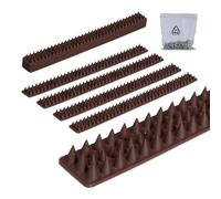 relaxdays Repousse-oiseaux Spikes plastique