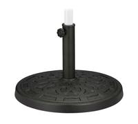 Relaxdays Pied de parasol vert en imitation fonte