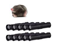Relaxdays Piège à Taupe, Lot de 10, Tunnel piège Vivant défense Animale Lutte Anti Taupe piège Tube Plastique 2 Ouvertures, Noir