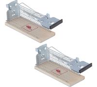 relaxdays Piège vivant pour souris, set de 2 pièces