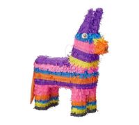 Relaxdays- Pinata Ane à Suspendre Enfants à remplir Anniversaire décoration Arc-en-Ciel, coloré - version anglaise
