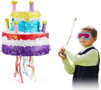 relaxdays Pinata anniversaire gâteau