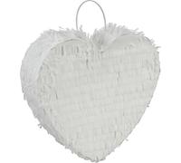 relaxdays Pinata blanche en forme de cœur