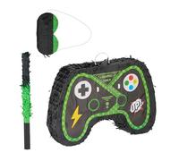 relaxdays Pinata Set contrôleur avec bâton et masque