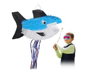 Relaxdays Piñata en forme de requin en lot de 4