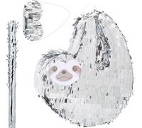relaxdays Pinata Fainéantine avec bâton et masque