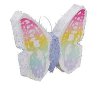 Relaxdays Pinata Papillon, à remplir, pour Un Anniversaire, à Suspendre, Enfants, HxLxP: 48 x 58 x 10 cm, Multicolore
