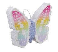 Relaxdays Pinata Papillon, à remplir, pour Un Anniversaire, à Suspendre, Enfants, HxLxP: 48 x 58 x 10 cm, Multicolore