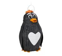 Relaxdays Piñata pingouin en lot de 3