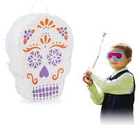 relaxdays Pinata tête de mort