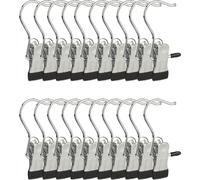 relaxdays Pinces à bottes, set de 20, pivotantes