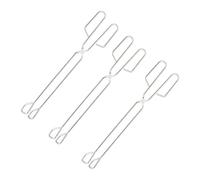 Relaxdays Pinces de barbecue 38 cm lot de 3