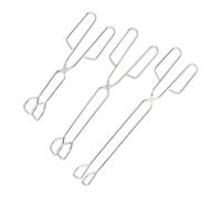 Relaxdays Pinces de barbecue en lot de 3
