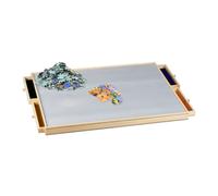 Relaxdays Planche puzzle avec 4 tiroirs