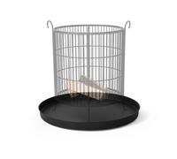 Relaxdays Plaque en acier pour brasero