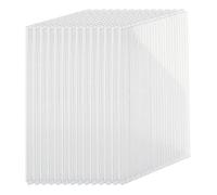 Relaxdays Plaques à double paroi en polycarbonate transparent 4 mm 121 x 60 5 cm lot de 14 pour serre