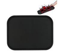 Relaxdays Lot de 2 plateaux de service