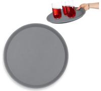 relaxdays Plateau de service rond 35 cm