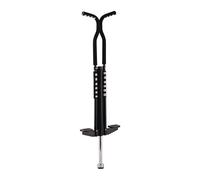 Relaxdays Pogo-Stick Robuste pour Enfant jusqu'à 60 kg, se dépense extérieur, Noir 103 x 29 x 6 cm