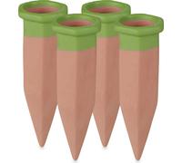 relaxdays Pointes d'argile Arrosage Set de 4 pièces