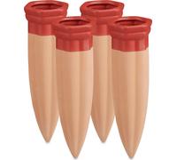 relaxdays Pointes d'argile Arrosage Set de 4 pièces