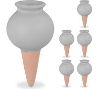 relaxdays Pointes d'argile Arrosage set de 6 pièces