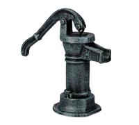 Relaxdays Pompe à Eau décorative, Design Antique, Manuelle, à Bras, décoration Vintage, Fonte, Vert