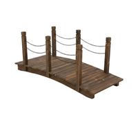 Relaxdays Pont de jardin à chaînes