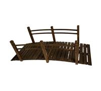 Relaxdays Pont de jardin en sapin