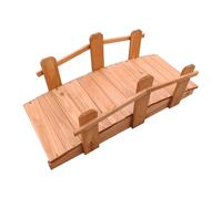 Relaxdays Pont de jardin en sapin