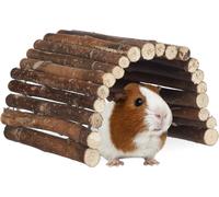 relaxdays Pont pour rongeurs en bois pour petits animaux