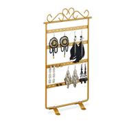 Relaxdays Porte-boucle d'oreille avec 44 trous